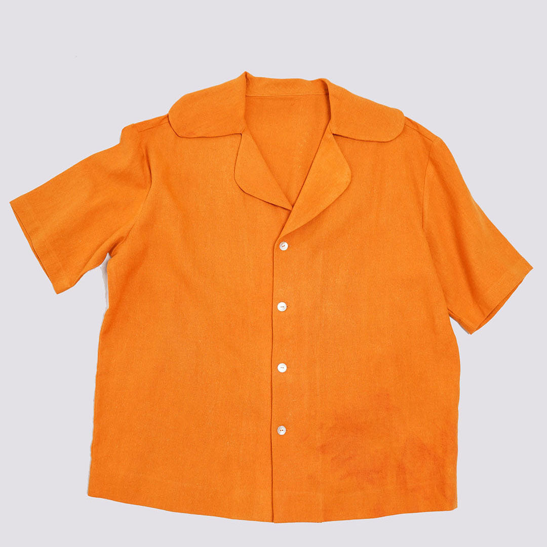 Shirt, Petal Collar